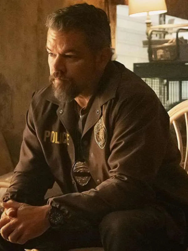 Matt Damon The RIP Police Jacket