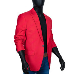 TheWeekendBlindingLightsRedBlazer_2