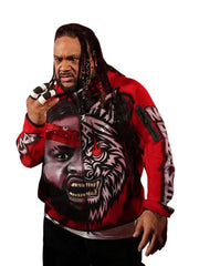 Jacob Fatu WWE RAW 2026 Red Wolf Jacket