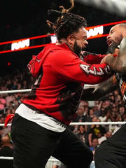 Jacob Fatu WWE RAW 2026 Red Wolf Jacket