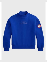 Winter Olympics 2026 Team USA Blue Mockneck Sweatshirt