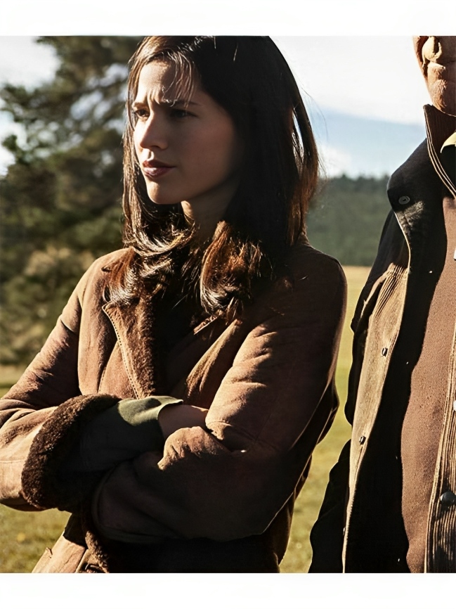 Yellowstone Monica Dutton Shearling Coat