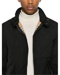 Burberry Men's Black Harrington Jacket