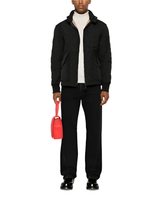 Burberry Men's Black Harrington Jacket