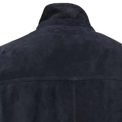 navy suede jacket