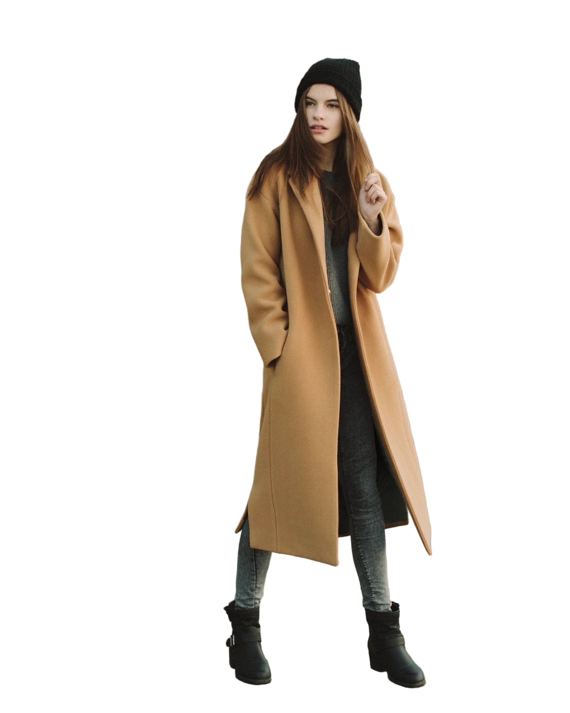 Camel Coat Women | Wool Coat Women | wool overcoat