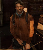 The Last Of Us Joel Suede Leather Jacket