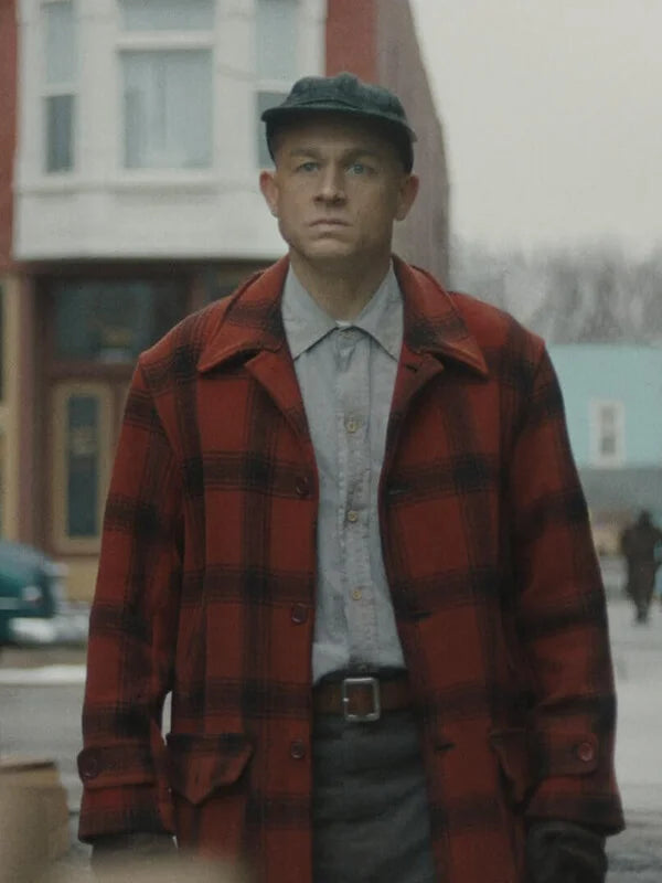 Monster The Ed Gein Story Charlie Hunnam Wool Coat