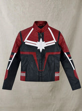 captain marvel leather jacket