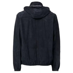 navy suede jacket