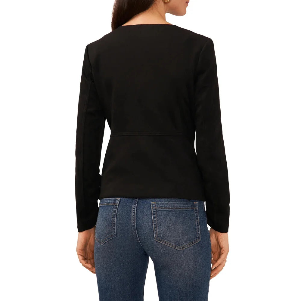 Womens Black Suede Jacket