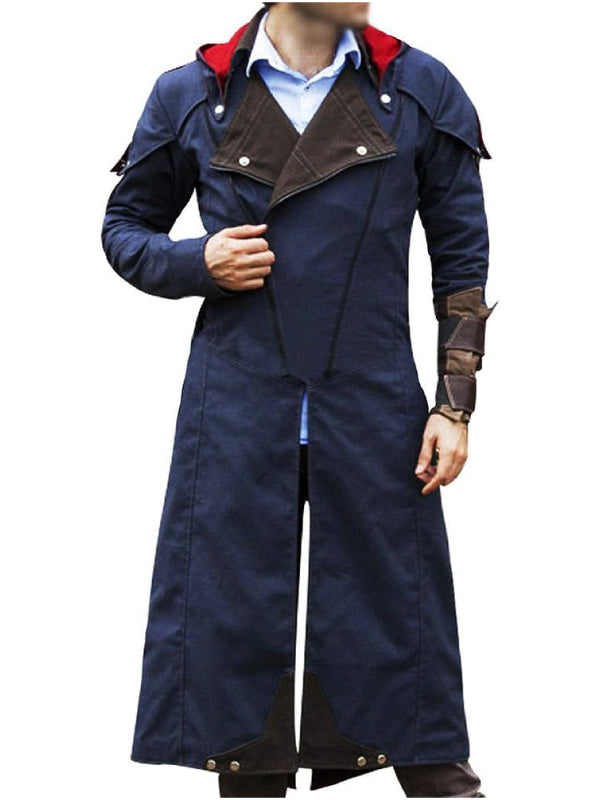 Assassin's Creed Unity Blue Trench Coat