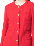 round-neck jacket