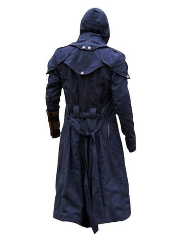 Assassin's Creed Unity Blue Trench Coat