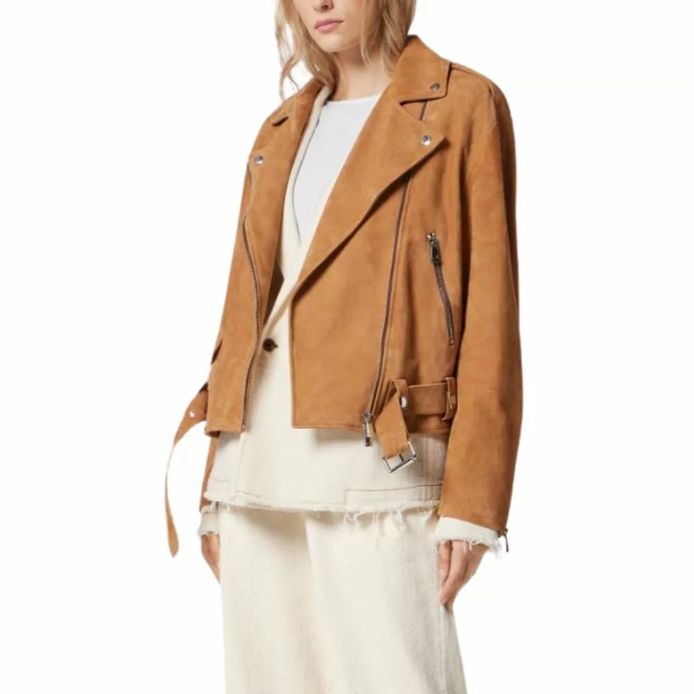Women’s Brown Suede Jacket