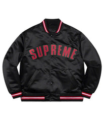 supreme satin varsity jacket​