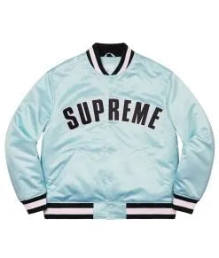 Supreme Love All Trust Few 2022 Do Wrong To No One Satin Jacket