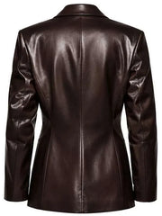 PFW 2026 Ahn Hyo Seop Leather Blazer
