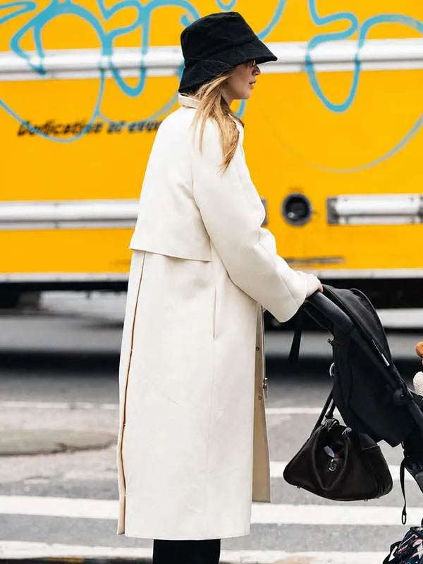 NYC 2026 Jennifer Lawrence Wool Coat