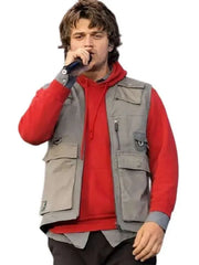Joe Keery Outside Land Concert 2026 Grey Vest