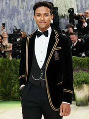 Jaafar Jackson 2026 Met Gala Black Blazer
