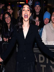 NYC 2026 Rachel Zegler Black Blazer