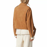Women’s Brown Suede Jacket