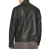 Mens Black Summer Cotton Jacket