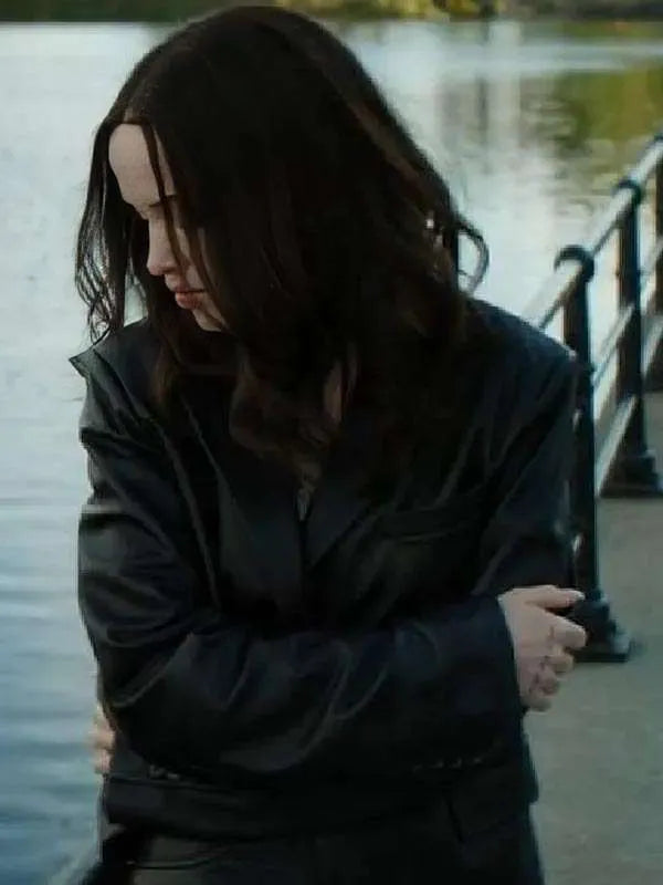 Dove Cameron 56 Days 2026 Leather Blazer
