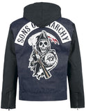 Men's Highway Denim Jacket | Stylish Biker Jacket for Men