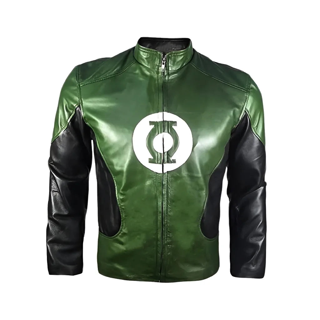 Ryan Renolds DC Superhero Green Lantern Hal Jordon Leather Jacket