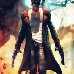 Devil May Cry 5 Dante Hooded Leather Coat