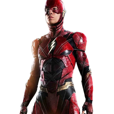 Dc Comics The Flash Jacket Cosplay Costume Justice League Leather Jacket