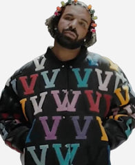 Drake 8AM in Charlotte Bomber Jacket