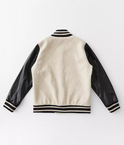 off white varsity jacket