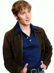 A Woman of Substance 2026 Toby Regbo Suede Leather Jacket