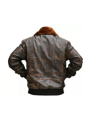 A2 Aviator American Air Force Leather Bomber Jacket