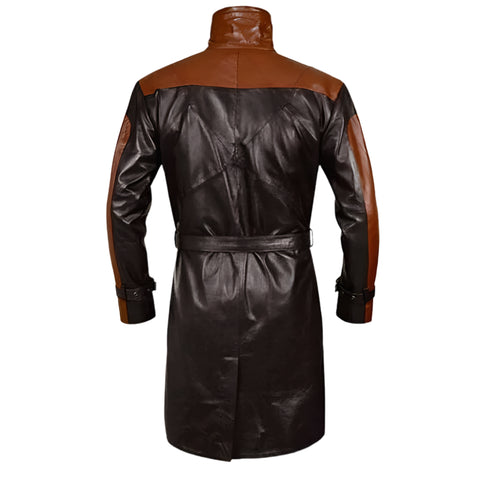 Aiden Pearce Watch Dog Leather Trench Coat