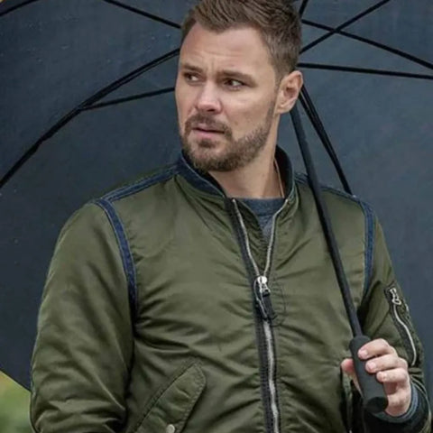 Adam Ruzek Chicago PD Satin Green Jacket