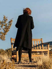 Miss You Love You 2026 Allison Janney Black Coat