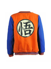 The Anime Dragon Ball Z Orange Goku Cosplay Jacket