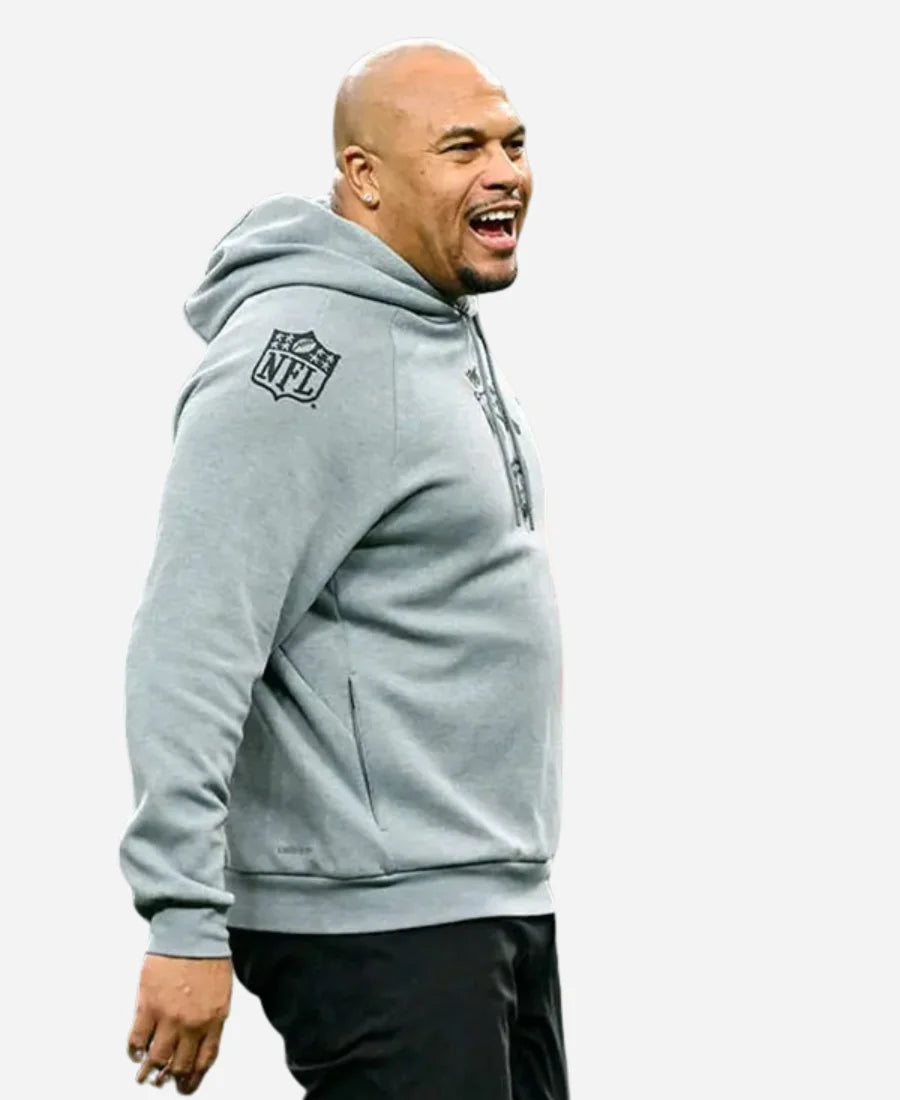 Antonio Pierce Raiders Be A Change Maker Pullover Hoodie