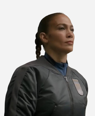 Jennifer Lopez Atlas 2024 Bomber Jacket