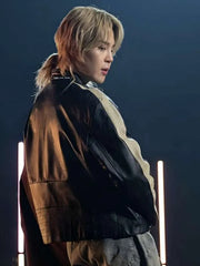 Jimin Event 2026 Leather Jacket
