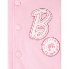 Pink Barbie Varsity style Jacket