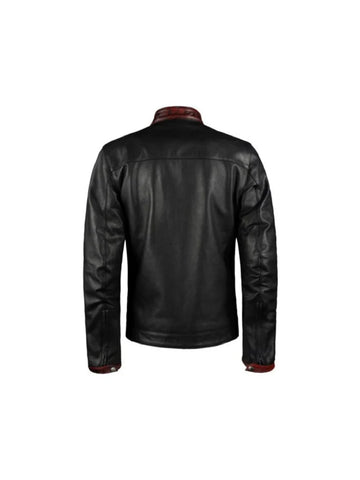 Batman Leather Jacket | Dark Knight Black Unisex Leather Jacket