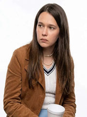 Beef 2026 Cailee Spaeny Brown Jacket