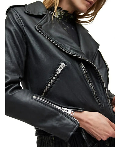 SAK Fifth Avenue Leather Jacket | Double Breasted Jacket Women's