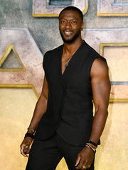 Black Adam Aldis Hodge Black Cotton Vest