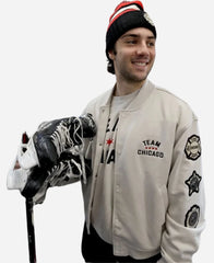 Chicago Blackhawks Winter Classic white Jacket